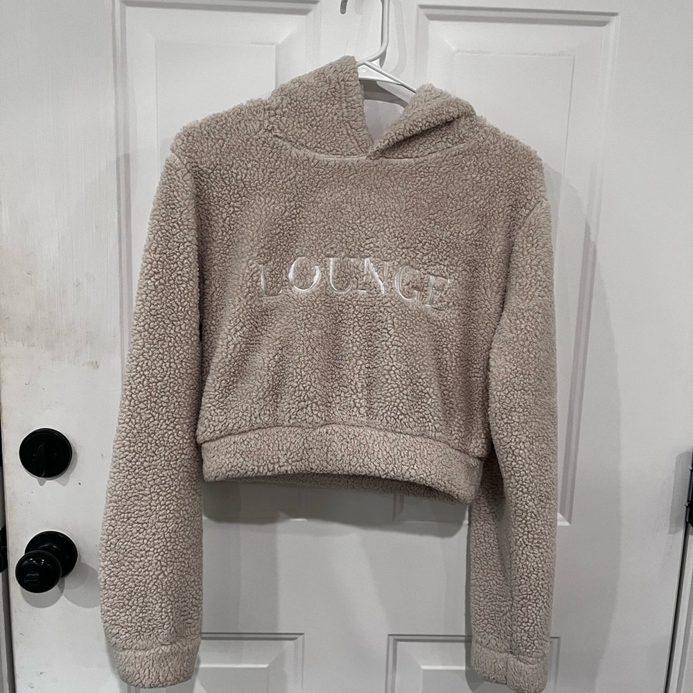 Cozy Beige Lounge Hoodie